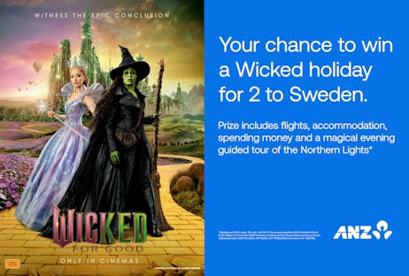 ANZ - Wicked For Good Competition