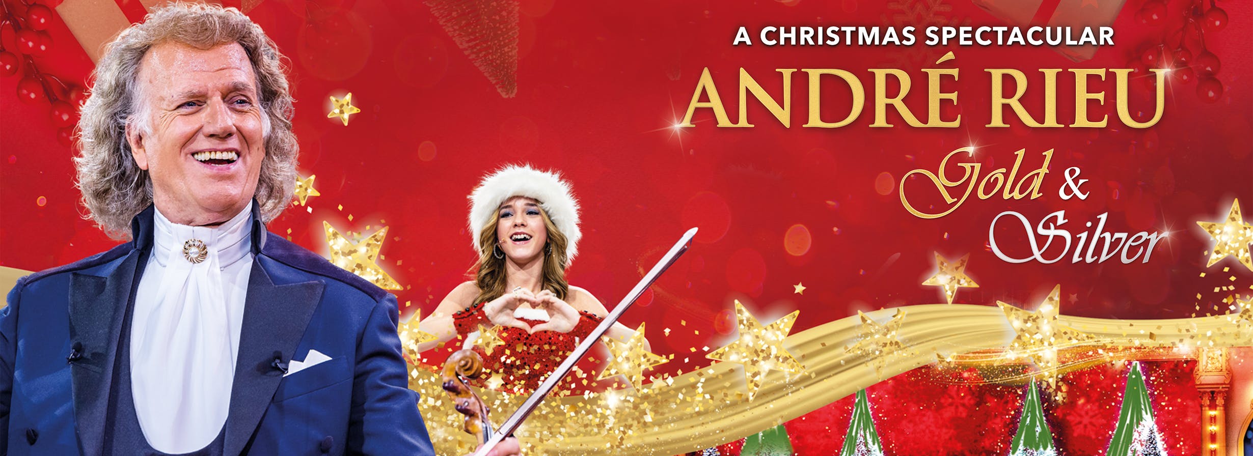 Andre Rieu's 2024 Christmas Concert Gold and Silver HOYTS Cinemas