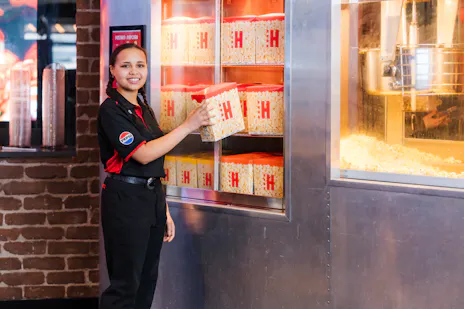 “I love working at HOYTS as I love seeing our customers have an amazing experience at the movies.”