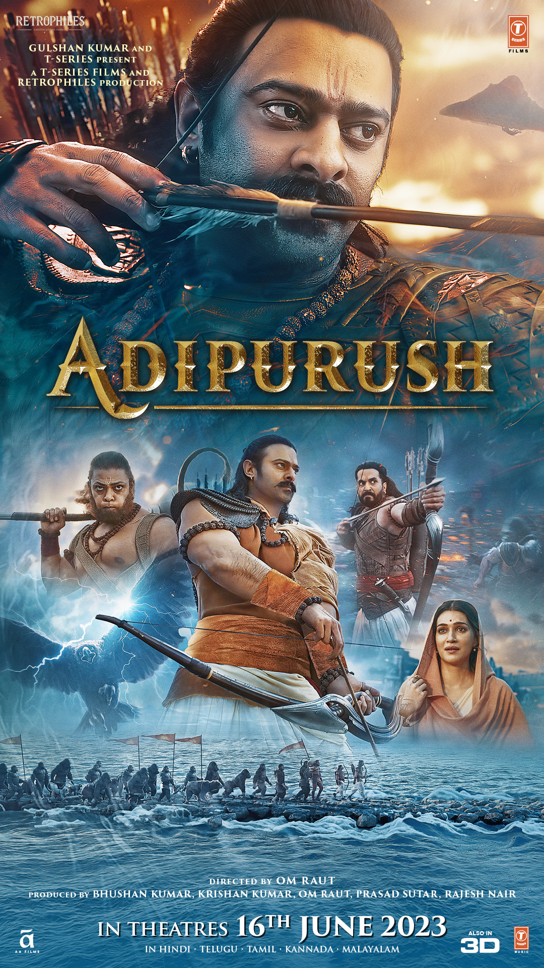 Rent Watch Adipurush Movie Online, Buy Movie Rental DVD- Just Moviz