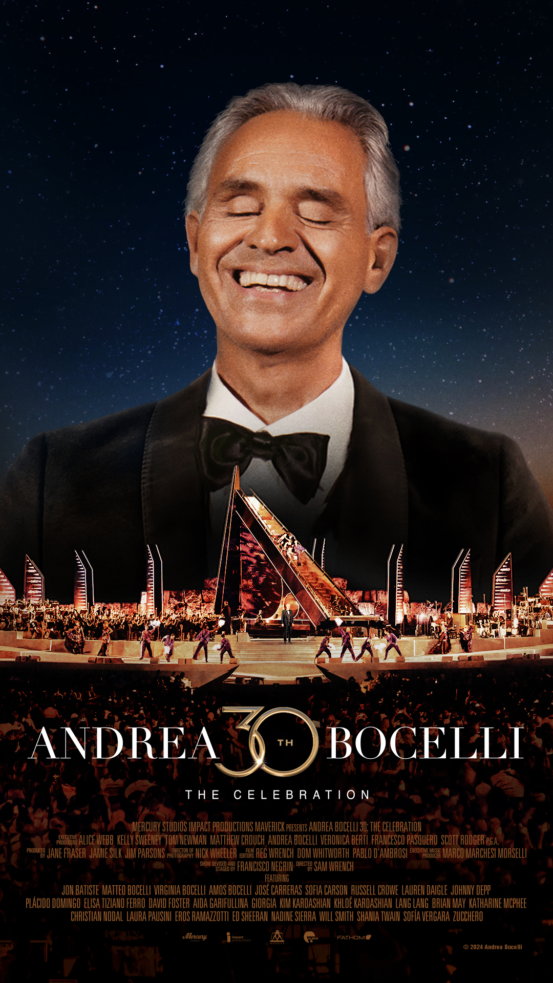 Andrea Bocelli 30: The Celebration | HOYTS Cinemas