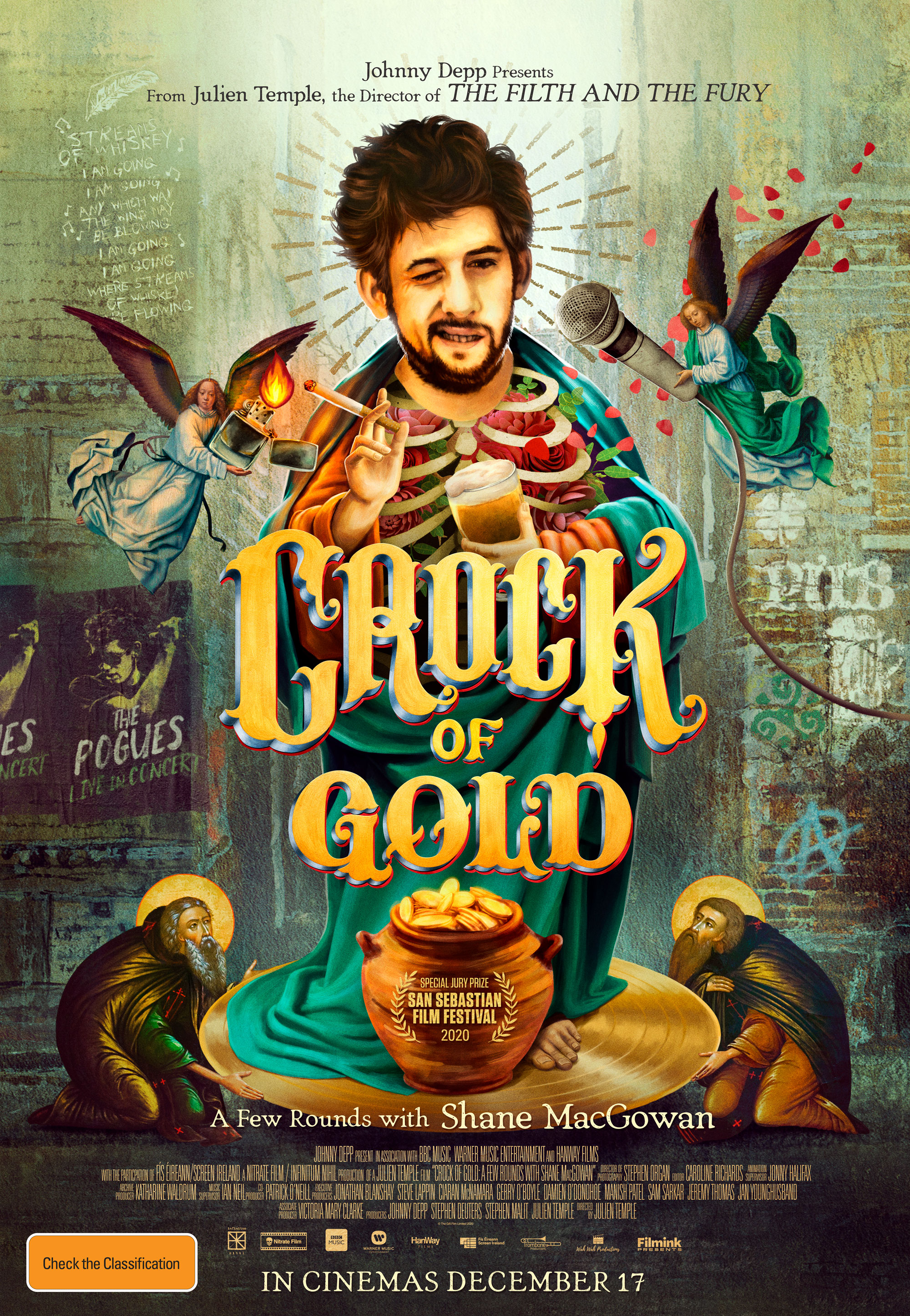 A Few Rounds Crock of Gold: A Few Rounds with Shane MacGowan | HOYTS Cinemas
