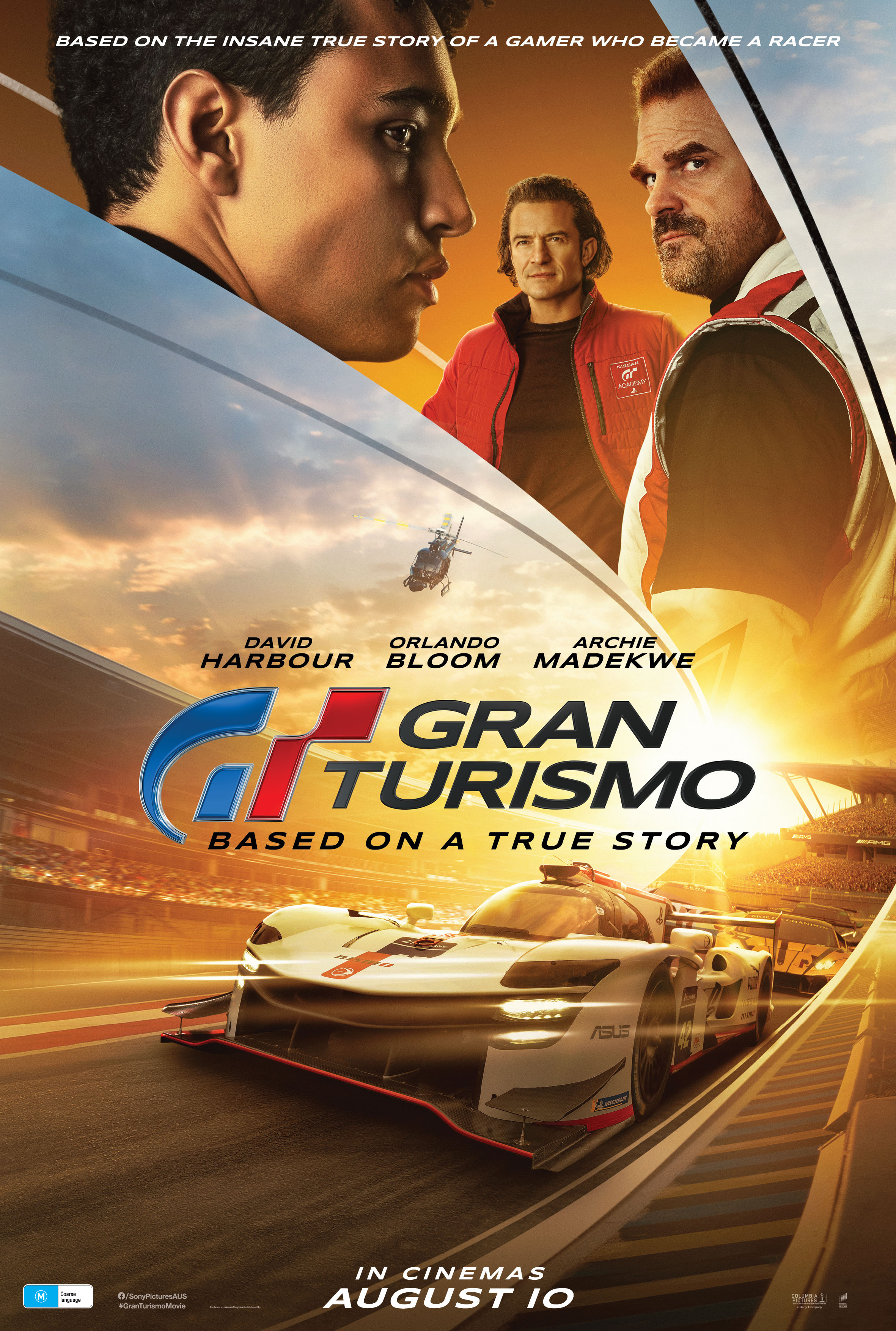 Gran Turismo Based on a True Story HOYTS Cinemas