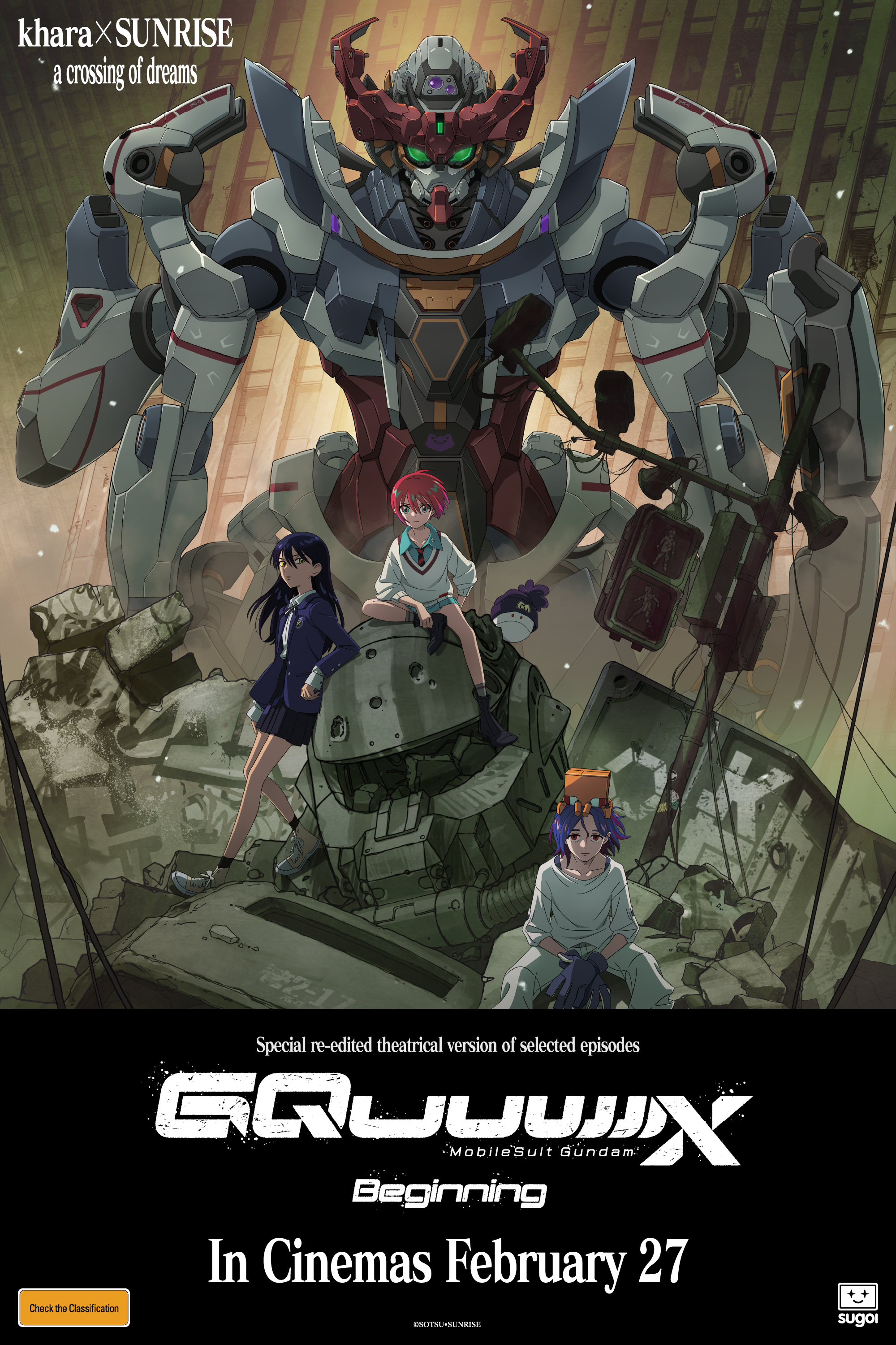 Mobile Suit Gundam Gquuuuuux - Beginning Mobile Suit Gundam GQuuuuuuX -Beginning- (Subbed) | HOYTS Cinemas