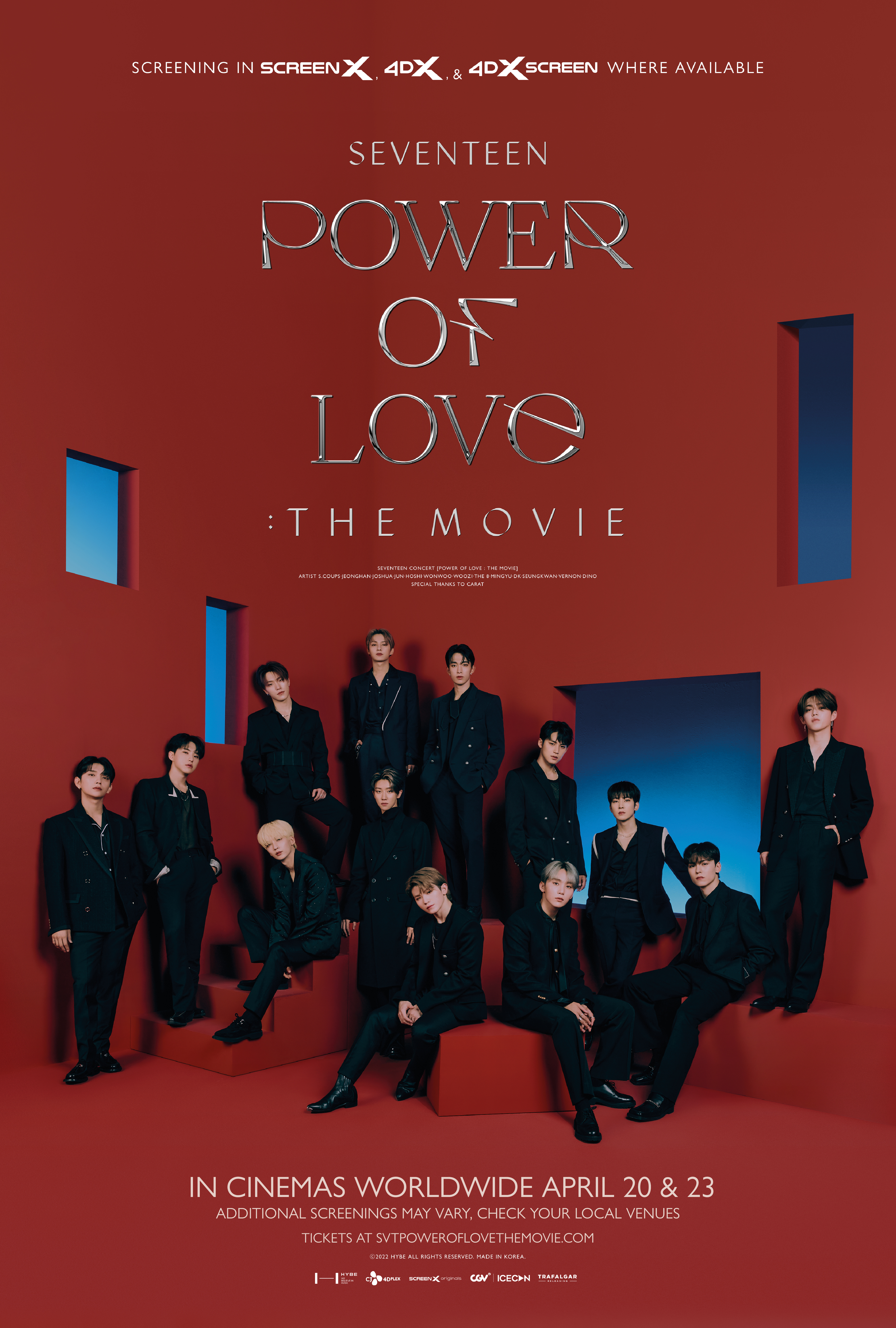 SEVENTEEN POWER OF LOVE : THE MOVIE | HOYTS Cinemas