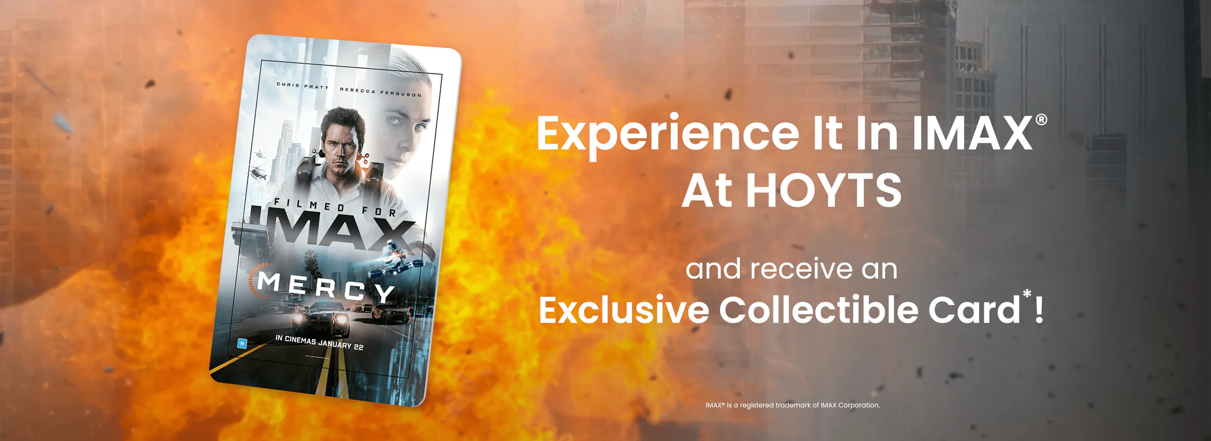 HOYTS Exclusive IMAX® Collectible Cards