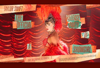 Taylor Swift Release Party of a Showgirl