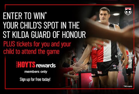 Win* Your Child's Spot In The St Kilda Guard Of Honour