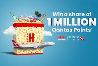 Win a Share of 1 Million Qantas Points*