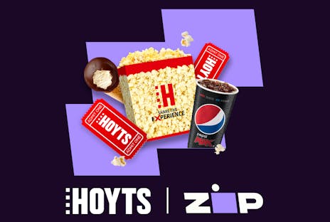Zip now available at HOYTS